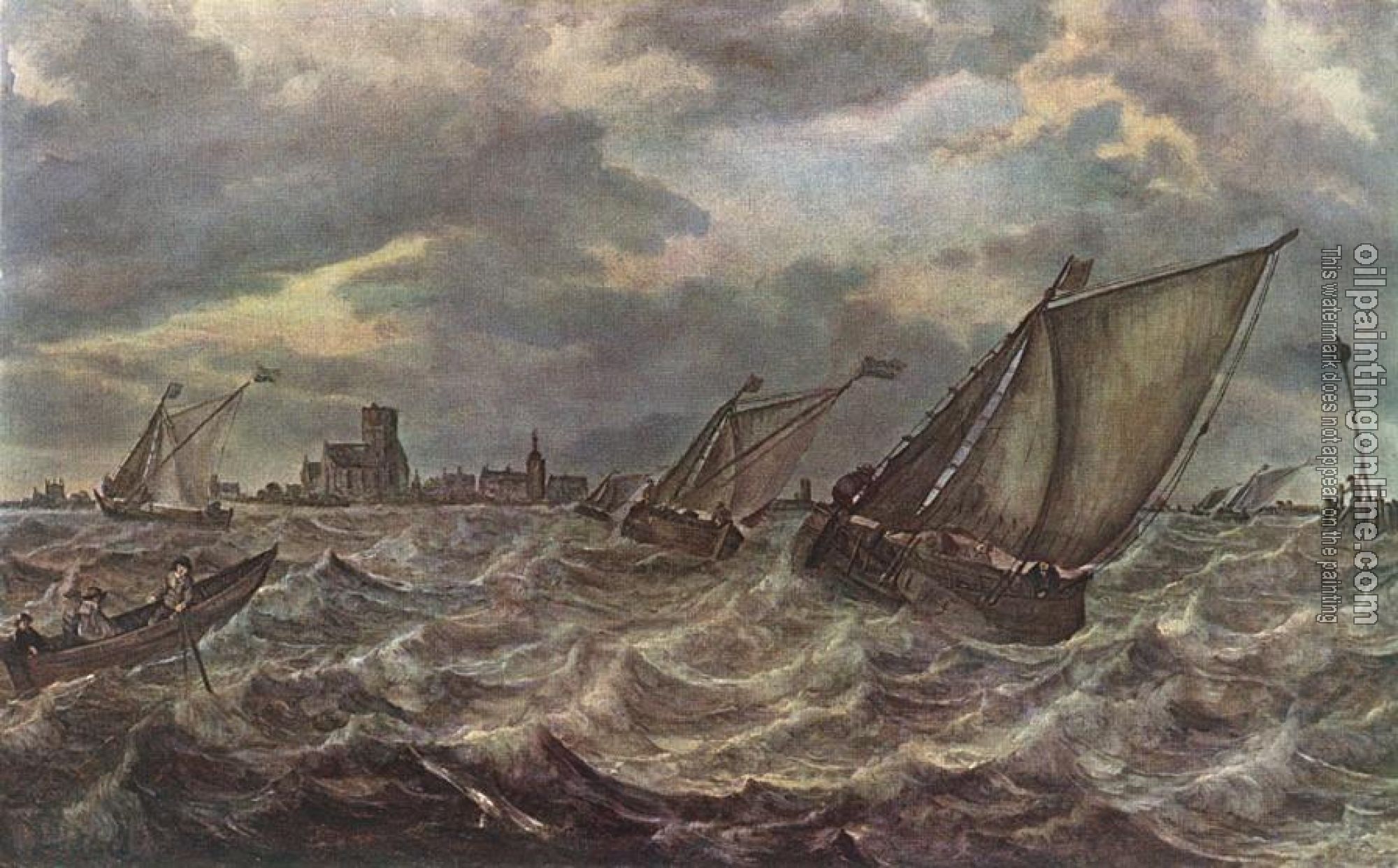 Beyeren, Abraham van - Rough Sea